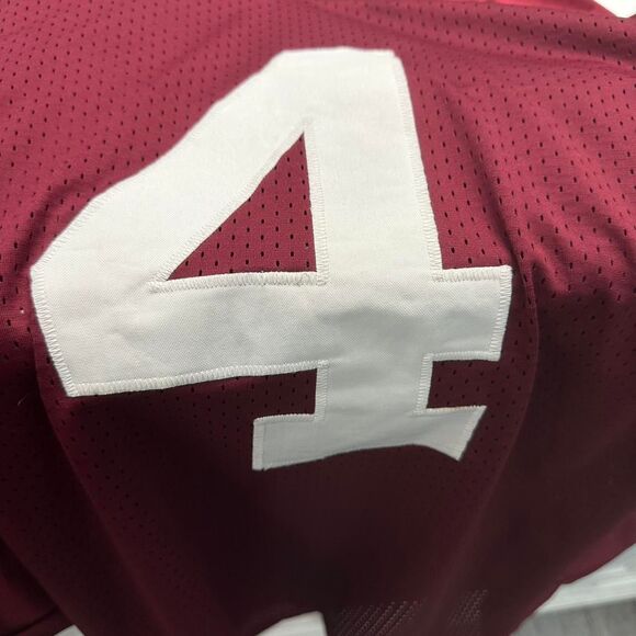 Nfl Men's Burgundy and White Shirt,  X Large - Picture 6 of 9